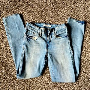 Levi’s women’s mid rise skinny jeans